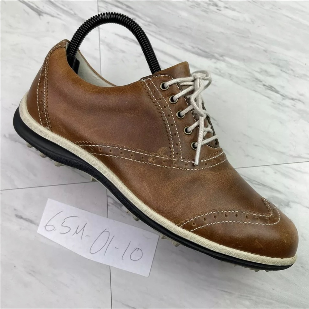 -FootJoy LoPRO collection Golf Shoes Spikeless (Womens Size 6.5) Brown 97305
